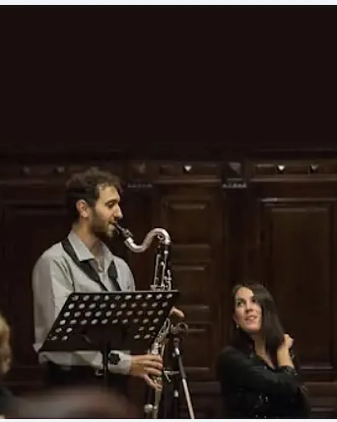 Anaïs Crestin, Concierto en el Palacio Libertad con clarinete bajo