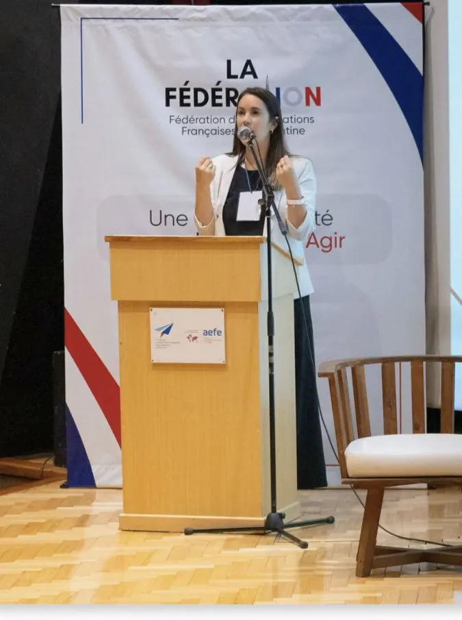 Anaïs Crestin en conférence