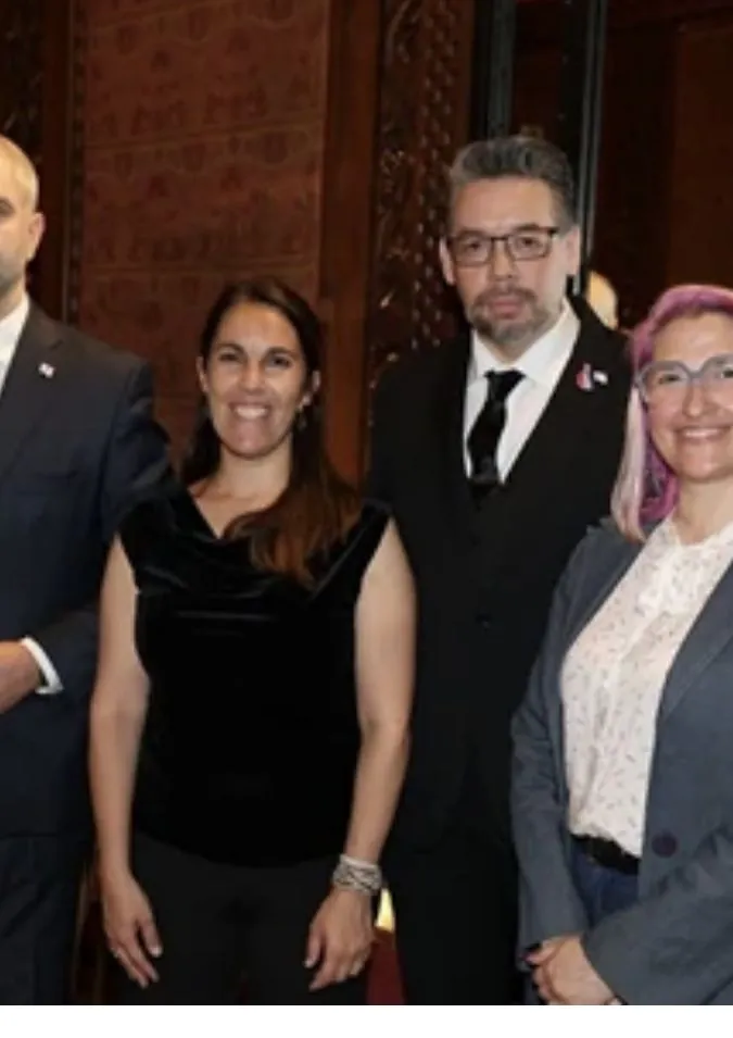 Anaïs Crestin lors d'un événement culturel